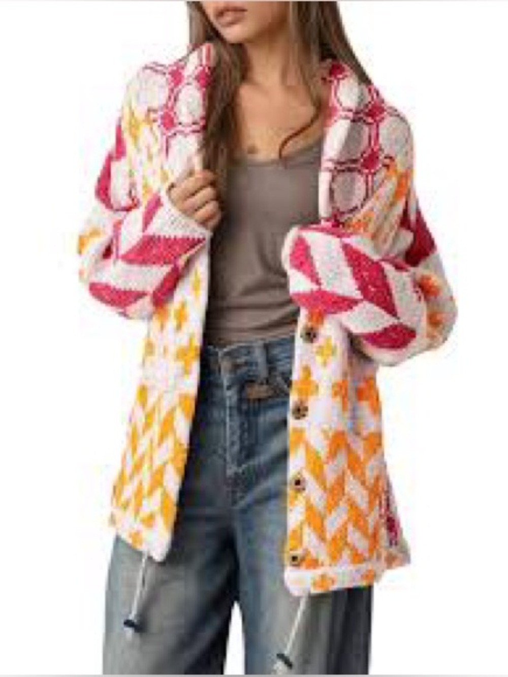 Free People Bright Optimistic Cardigan size S - Picture 1 of 7